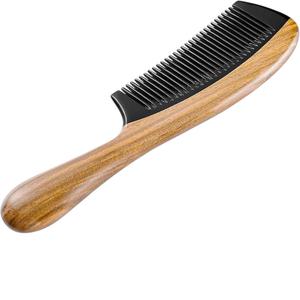 หวีเขาควายสำหรับ100% หวีไม้หวีสะอาดสำหรับใช้ในบ้าน - Product Image 4