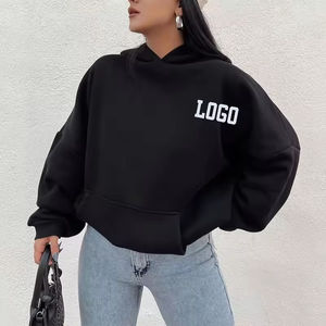 Sudadera con capucha de peso pesado personalizable de alta calidad, sudadera con estampado de lana gruesa, Material de dibujos animados, logotipo personalizable con capucha - Product Image 6