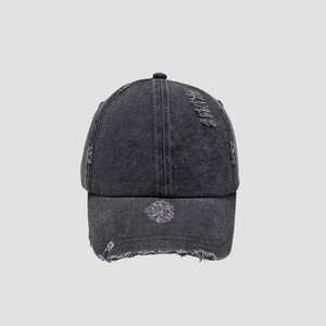 Gorra de béisbol de malla de espuma desgastada personalizada de alta calidad al por mayor con logotipo bordado gorras clásicas personalizadas de calidad a granel - Product Image 1