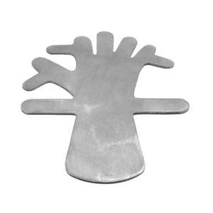 Attelle de rétraction manuelle pour main, taille adulte, 2,5 mm d'épaisseur, en acier inoxydable satiné, instruments orthopédiques Brueckman - Product Image 1