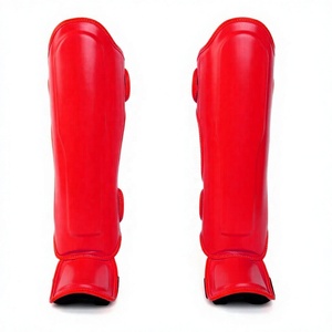Protège-tibias durables pour Muay Thai, MMA, Boxe et Kickboxing avec fermeture auto-agrippante réglable - Product Image 4
