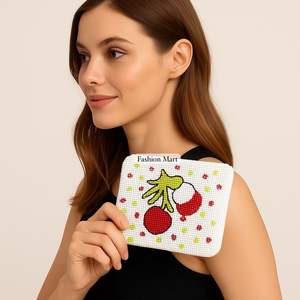 Christmas Hand Beaded Grinch Coin <b>Bag</b> Festive Beaded Mini <b>Pouch</b> Holiday Gift Purse Handmade Coin <b>Bag</b> <b>For</b> <b>Women</b> - Product Image 6