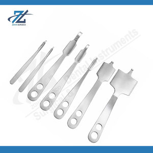 Juego de 7 Retractores de Hueso Hohmann Reutilizables de Acero Inoxidable, de Grano Crudo a Fino, Instrumentos Quirúrgicos Manuales para Cirugía Ortopédica - Product Image 4