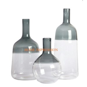 แจกันแก้วตั้งโต๊ะตกแต่งโต๊ะในร้านกาแฟกระถางดอกไม้และแจกันแก้วใสขนาดต่างๆ - Product Image 2