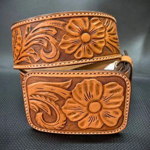 Cinturones de Cuero Vacuno Genuino de Lujo para Hombre y Mujer, Ecológicos, Impermeables, Reversibles, Casuales, para Fiesta, con Hebilla de Acero, Ancho de 38 cm - Product Image 4