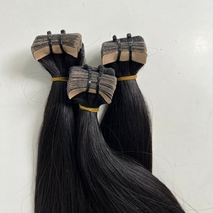 Tape in Raw Human Hair Extensions 100% Vietnamese Natural Human Hair Invisible Tape Ins Hair Extensions from SIngle Donor - Product Image 2