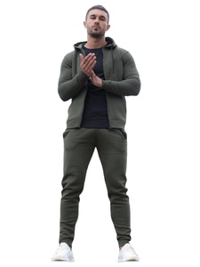 100% Polyester Fleece High Quality Hoodie Trousers Winter <b>Tracksuits</b> Customization Plus Size Street Wears Fashion <b>Tracksuits</b> - Product Image 3