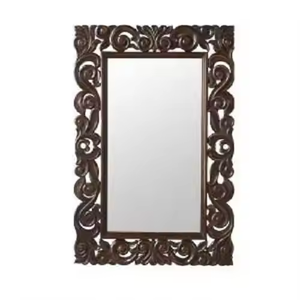 Modern Luxury Handcrafted Mango <b>Wood</b> <b>Wall</b> <b>Mirror</b> Customizable Unique Home Decorative Wooden Framed by Azora Industries - Product Image 2