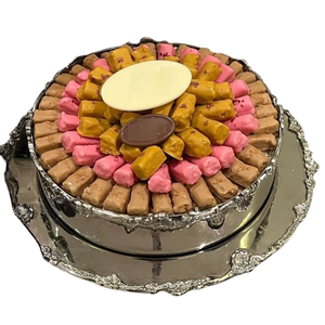 Tazón elegante para servir dulces de chocolate Tazón para servir de chocolate con acabado de espejo de la mejor calidad Tazón para servir de chocolate de metal para mesa de comedor y hotel - Product Image 5