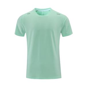 Mew เสื้อกีฬาแขนสั้นโอเวอร์ไซส์ผู้ชาย, เสื้อยืดฟิตเนสใส่สบายเหมาะกับการวิ่งฤดูร้อน - Product Image 1