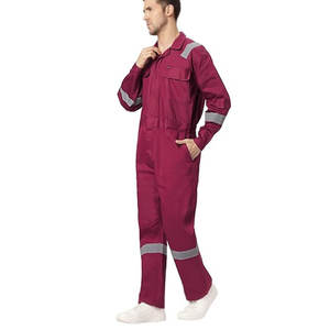 Combinaison de travail haute visibilité à manches longues, service OEM, fournie par l'usine, en vente - Product Image 3