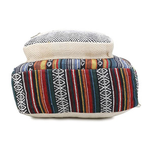 Mochila de cáñamo del Himalaya con impresión personalizada ecológica Bolsa de cáñamo hecha a mano - Product Image 3