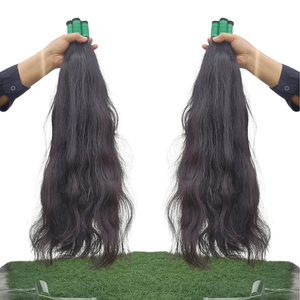 ผมแท้จากอินโดนีเซีย เกรด 12A ความยาว 26 นิ้ว แบบ Single Drawn 100% Remy Virgin Hair สีดำธรรมชาติ ไม่หลุดร่วง ทนต่อการดัด - Product Image 2
