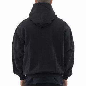 Sweat-shirts à capuche personnalisés pour hommes, en polyester/coton, molleton épais, écologiques, coupe classique, streetwear, hiver - Product Image 5