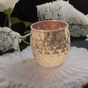 Moscow mule mugs -100% handcrafted pure solid mugs capacity- 16 oz - Product Image 1