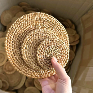 จานลายดอกหวาย งานฝีมือทำมือ ของตกแต่งโต๊ะ คุณภาพส่งออก ผลิตในเวียดนาม - Product Image 4