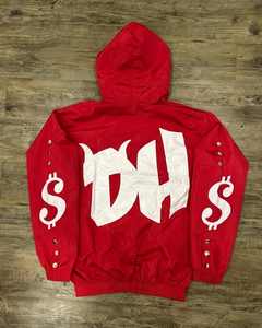 Venta al por mayor de ropa de calle lavada vintage sudaderas con capucha conjuntos de pantalones de chándal logotipo bordado personalizado parcheado hombres conjunto de dos piezas chándal - Product Image 5