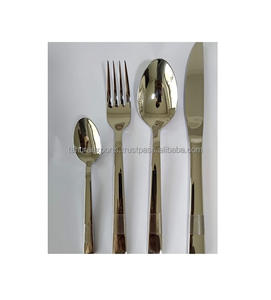 Juego de cubiertos de acero inoxidable de metal de alta calidad de diseño estándar Juego de cubiertos en artículos de comedor para utensilios de cocina - Product Image 1