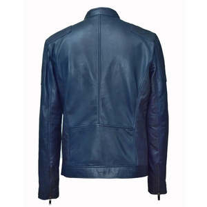 Venta al por mayor chaquetas de cuero genuino hombres chaqueta de cuero personalizado para hombres mujeres Unisex chaquetas de cuero puro para hombres - Product Image 6