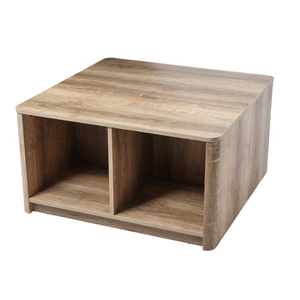 Mesa de centro decorativa de madera de roble natural para sala de estar, precio premium, nueva mesa de centro de madera, fabricación por proveedor indio - Product Image 1