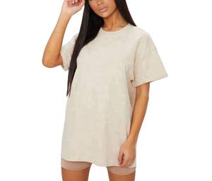 Elegante ropa mujeres t camisa corta y conjuntos de verano 2 dos corta las mujeres nuevo y versátil clásica camiseta de las mujeres - Product Image 1