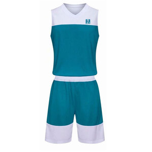 Uniforme de basket-ball durable pour hommes avec short en jersey confortable, vêtements de sport légers et respirants, parfaits pour les entraînements d'équipe - Product Image 1
