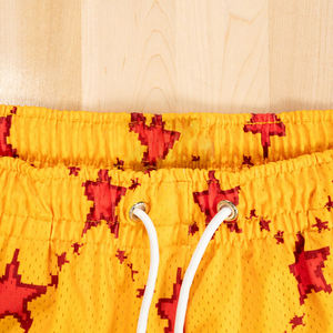 High Quality Custom Mesh <b>Shorts</b> Men Blank <b>Basketball</b> Double Layer Mesh <b>Shorts</b> Summer Black Mesh <b>Shorts</b> - Product Image 2