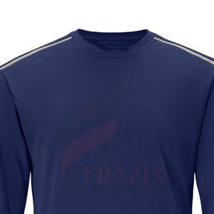 เสื้อพิมพ์ลายแขนยาวสำหรับผู้ชายเสื้อพิมพ์ลายแขนยาวสีทึบแห้งเร็ว - Product Image 5