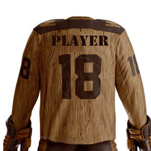 เครื่องแบบฮ็อกกี้น้ำแข็งสำหรับทั้งชายและหญิงเครื่องแบบฮ็อกกี้น้ำแข็งสำหรับเยาวชนชุดฮ็อกกี้น้ำแข็งทำจากโพลีเอสเตอร์100% - Product Image 6