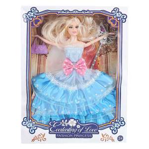 Poupée de Mariage Princesse - Bleue - Product Image 3