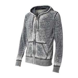 เสื้อฮู้ดผู้ชายฟอกสีกรดมาใหม่2024ออกแบบโลโก้ได้ตามต้องการ - Product Image 2