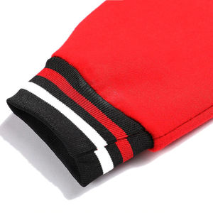 Kids varsity <b>jacket</b> with relaxed fit casual style and button closure - Product Image 4