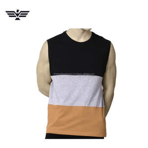 Débardeur Homme Uni en Coton Respirant pour la Gym, Gilet Décontracté d'Été avec Logo Frontal - Product Image 6