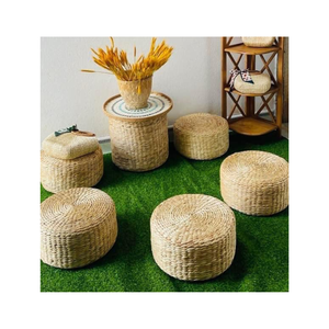 เบาะน้ำออตโตมันทำจากธรรมชาติแห้งเป็นมิตรต่อสิ่งแวดล้อมทนทานผลิตโดยชาวเวียดนาม - Product Image 1