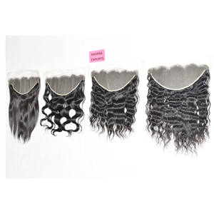 Extensiones de Cabello Humano Natural de Color Negro para Mujer, Cabello Indio Virgen con Cutícula Alineada, Paquete de 13x6 - Product Image 5