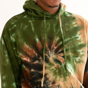 Pull à capuche tie-dye personnalisé pour homme, nouveau design, 100% coton, sweat-shirt en molleton décontracté, sweat-shirt d'hiver de haute qualité - Product Image 6