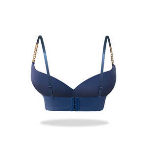 Soutien-gorge rembourré de qualité supérieure vert avec bretelles élégantes - Product Image 4