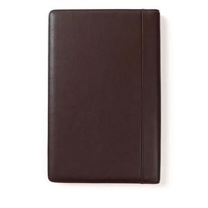 Genuine Leather Brown A4 Size Padfolio Notepad Holder with Pen Loop - Product Image 4