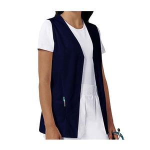 Uniforme médico para mujer, 2 bolsillos, tela elástica Unisex, camisetas exfoliantes para enfermera de Hospital, uniformes para mujer, conjuntos médicos - Product Image 5