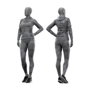 Women's Sweat Pants Jogger With Hoodie Set <b>Tracksuit</b> 2026 High Quality Lightweight Print Gym Wear Women's - Product Image 4