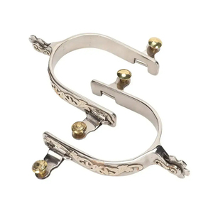 Éperons d'équitation de première classe pour bottes de cowboy, en acier inoxydable, personnalisation acceptée, produits équestres personnalisés - Product Image 5