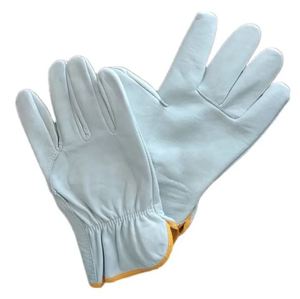 Gants de sécurité pour le jardinage et le travail, haute qualité, Logo personnalisé, pouce d'aile en cuir - Product Image 6