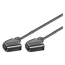 Câble audio-vidéo ICoc SCART 401 noir 1,5 m 11702 Cavo SCART - Product Image 1