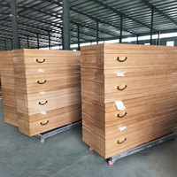 Cercueils en bois massif de vente chaude cercueil en bois de Paulownia