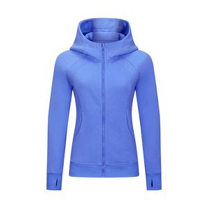Autumn/Winter/Spring Slim Fit Women's Hoodie Fleece Fabric Waterproof Washed Embroidery Plus Size Customizable Sports Sweatshirt - Product Image 2