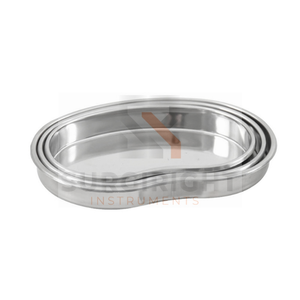 Bandeja de desinfección Dental de varios tamaños para Hospital, bandejas gruesas de plástico de acero inoxidable para riñón, instrumentos de Surgiright - Product Image 2