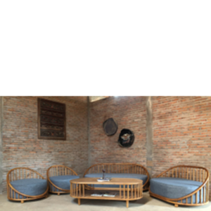 Ensemble de canapés d'extérieur en rotin pour villa, cour, patio, jardin, salon de jardin pour hôtel et complexe hôtelier - Product Image 1