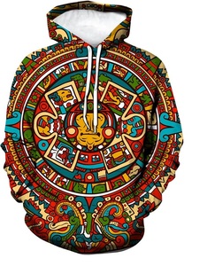 Sudaderas con capucha al por mayor con impresión por sublimación DTG y su propio logotipo, sudaderas básicas de mezcla de algodón para hombre - Product Image 6