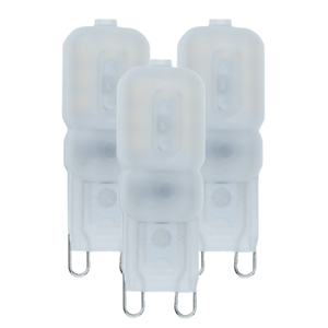Ampoules LED G9 3 Watt Sortie lumineuse Économie d'énergie 25 Watt 6000K Température de couleur PCs 3 - Product Image 1