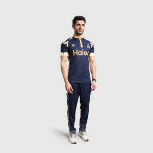 เสื้อยืดชุดฝึกซ้อม Peshawar Zalmi ผ้าถักโพลีเอสเตอร์ 100% พร้อมลายพิมพ์แบบ Sublimation Transfer - Product Image 4